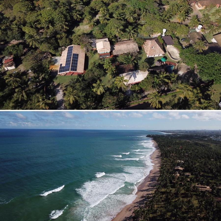 Hotel Bahia Surf Camp Abrantes Exterior foto